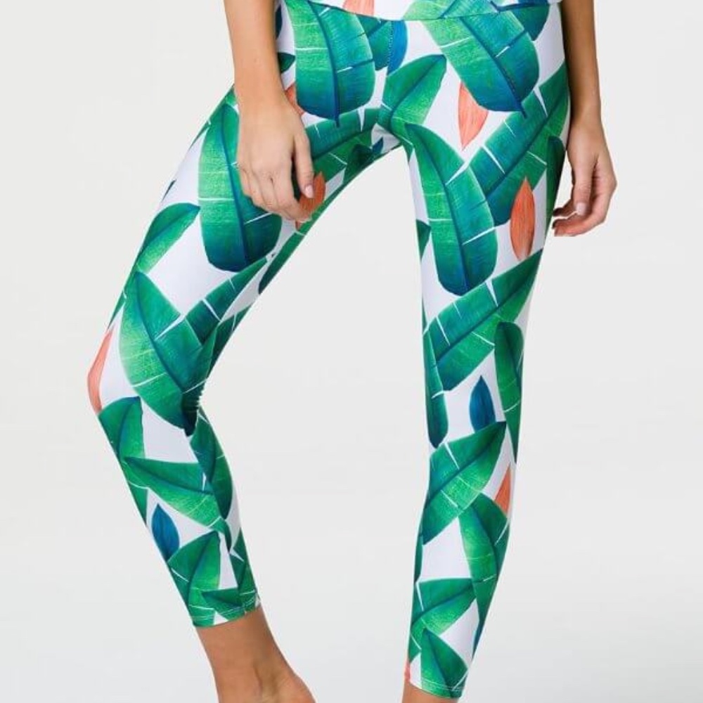 ONZIE Cabana Midi Hi-rise Yoga Leggings Tights